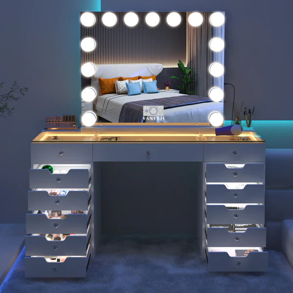 Vanity desk sales