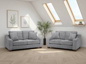 Ray Nebraska Sofa Slate 3+2 Set