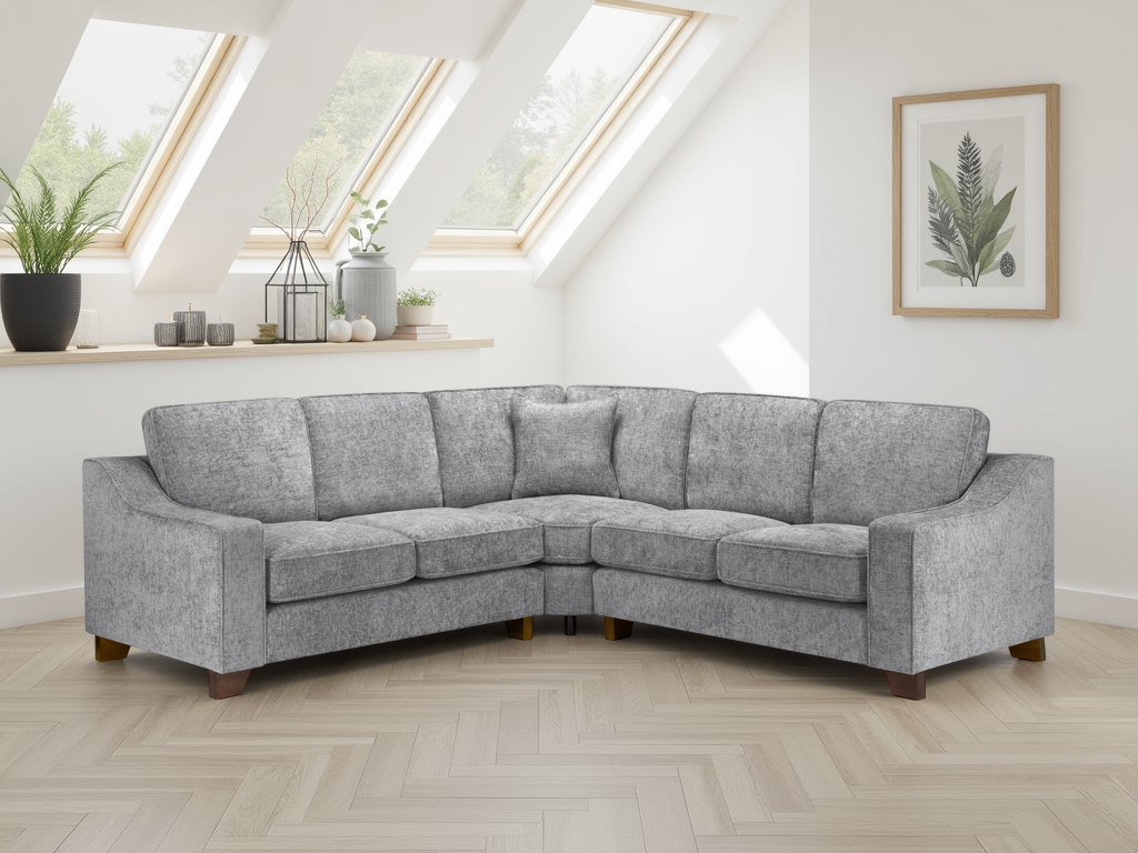 Ray Nebraska Sofa Slate Large Corner