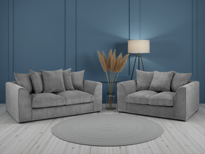 Ray Harley Jumbo Sofa Grey 3+2 Set
