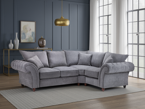 Ray Windsor Fullback Sofa Grey Right Hand Facing Corner
