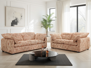 Ray Quetta Sofa Rust/Beige 3+2 Set