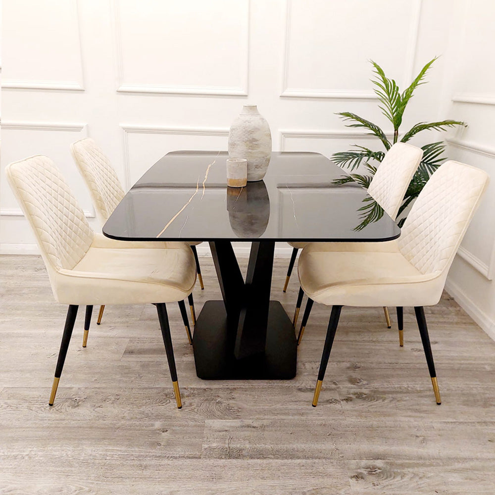Table Visual Fancy Apollo Luxury Fancy Dining Table – Ray-Furniture