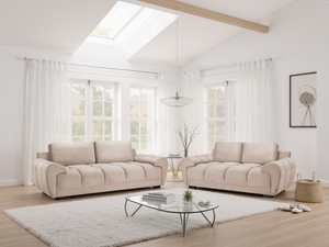 Ray Azzuro Sofa Mocha 3+2 Set
