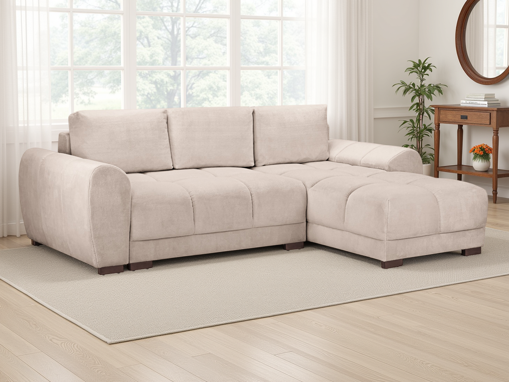 Ray Azzuro Sofabed Mocha Universal Corner