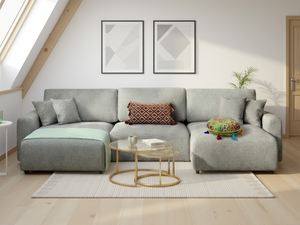 Ray Luma Sofa Grey U Shape Corner
