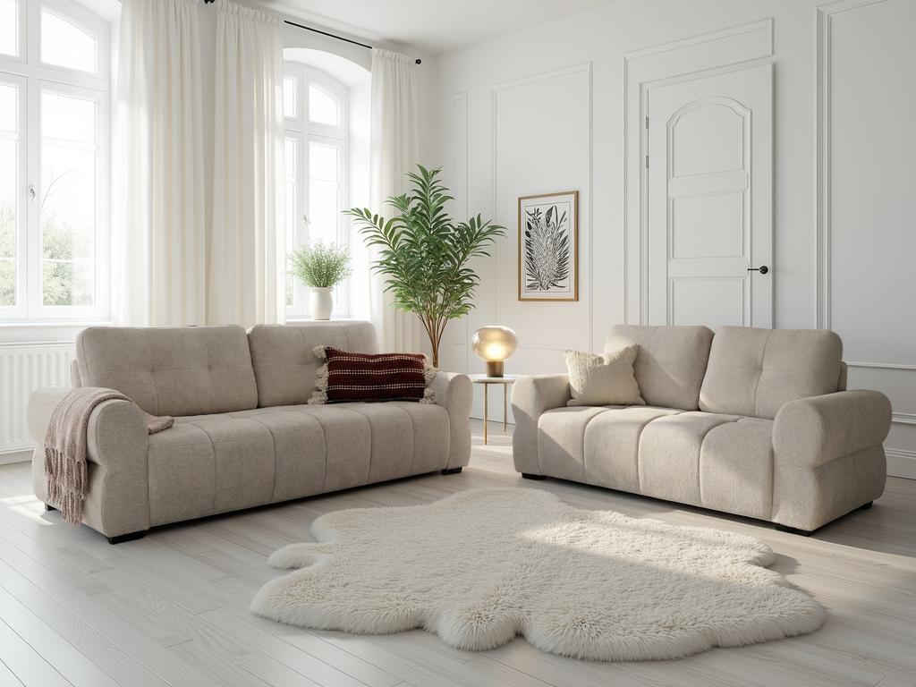 Ray San Marino Sofa Beige 3+2 Set