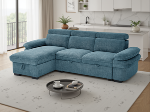Ray Hudson Sofabed Blue Universal Corner