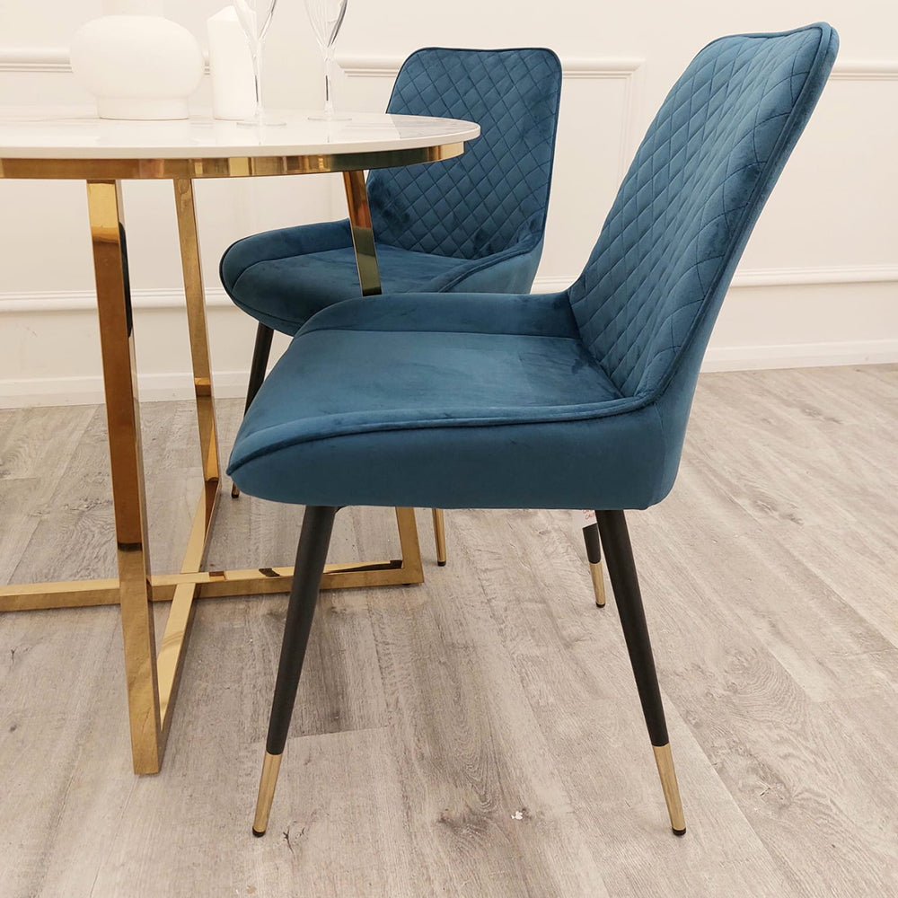 Luna Velvet Dining Chair