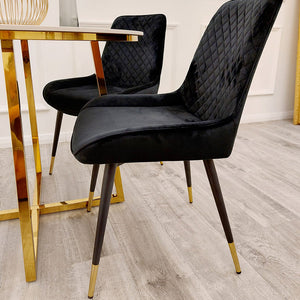 Luna Velvet Dining Chair