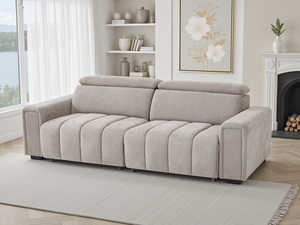 Ray Molly Electric Sofabed Beige 3 Seater