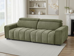 Ray Molly Electric Sofabed Green 3 Seater