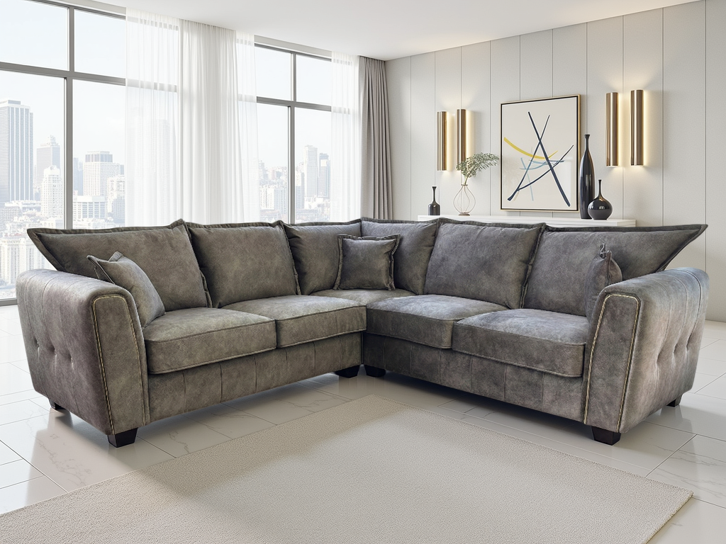 Ray Serena Sofa Brown Large Corner