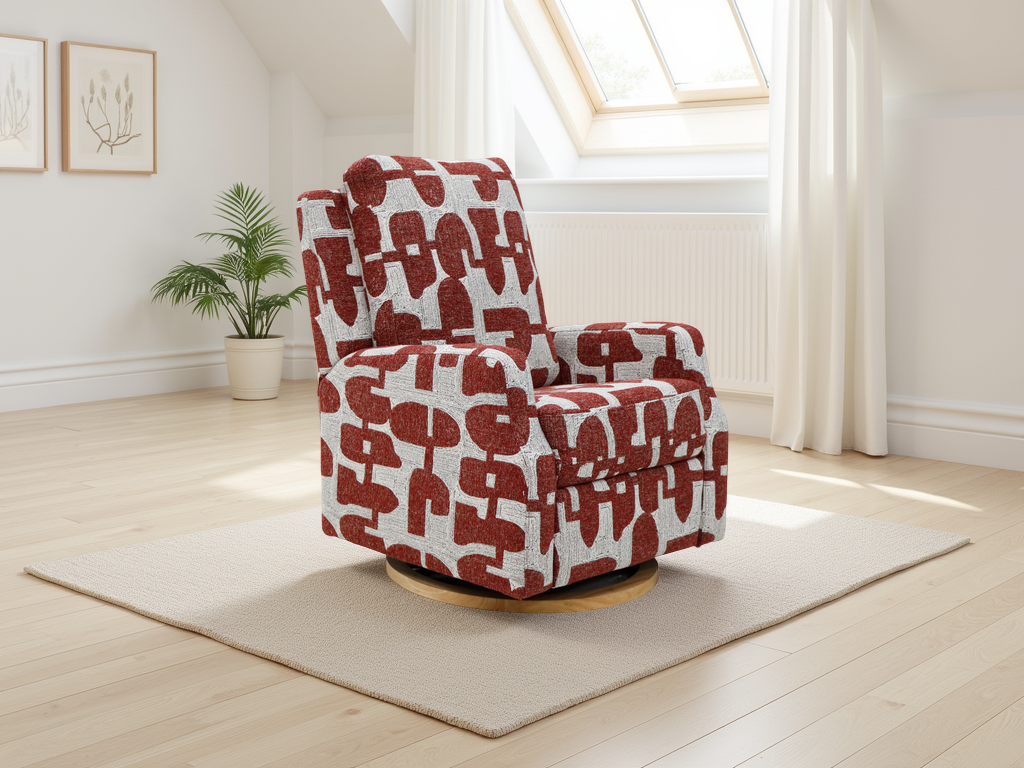 Ray Seville Electric Reclining Chair Red