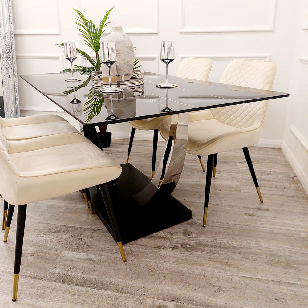 Table Visual Fancy Venus Luxury Fancy Dining Table – Ray-Furniture