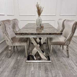 Xavia Luxury Fancy Marble Dining Tables