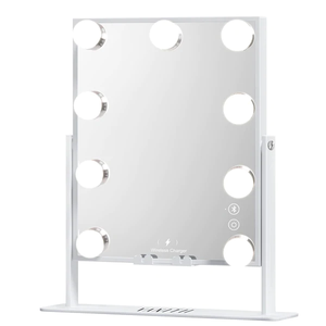 Ray Fenair Hollywood Glow Vanity Mirror with Wireless Charging M - 9 Dimmable LED Bulbs