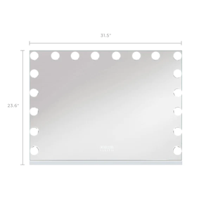 Ray Mary Hollywood Vanity Mirror Pro XXXL - 18 Dimmable LED Bulbs