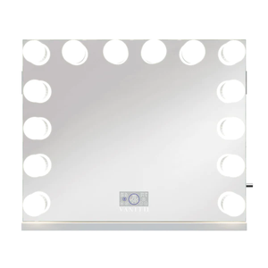 Ray Marilyn Hollywood Vanity Mirror Pro Max - Tabletop or Wall Mount Vanity Mirror with 15 Dimmable LED Bulbs