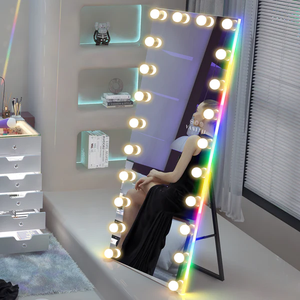 Ray Hollywood Vanity Mirror - Full Length Vanity Mirror with RGB