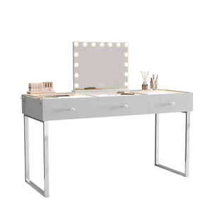 Ray Billie Vanity Desk Pro - 3 Storage Drawers