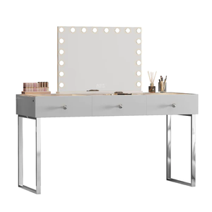 Ray Billie Vanity Desk Pro - 3 Storage Drawers