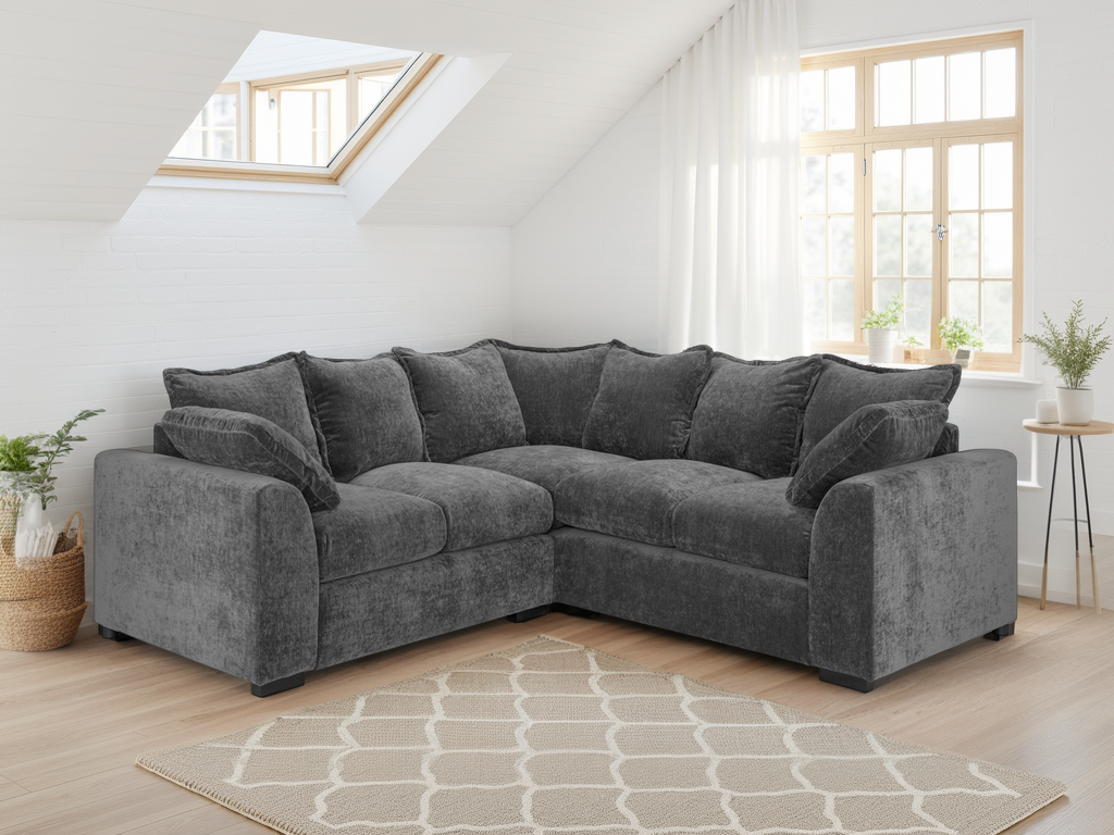 Ray Colbee Sofa Grey Large Corner