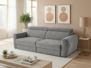 Ray Dakota Electric Sofabed Grey 3 Seater