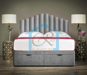 double ottoman bed