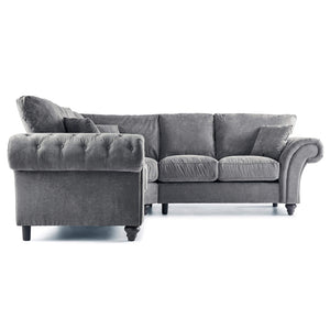 Nicole Chesterfield Sofa 5 Seater Double Corner Full Back