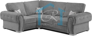 Vegas Chesterfield Sofa 4 Seater Kenzington Fullback Right Corner