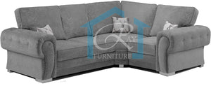 Vegas Chesterfield Sofa 4 Seater Kenzington Fullback Left Corner